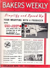 July 1941 BAKER'S WEEKLY Magazine - Baking & Cooking - Incredible Ads 