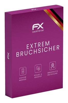 atFoliX Glasfolie für General Touch OTL073 Displayfolie 9H Schutzpanzer
