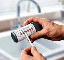 Genuine Water Hardness Test Strips - Includes Free water softener guide