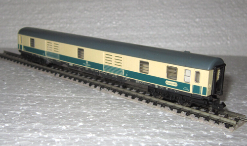 FLEISCHMANN 8190K N DB INTER CITY TRAIN BAGGAGE CAR w/LIGHTING Ep IV Düms 905 B - Picture 13 of 16