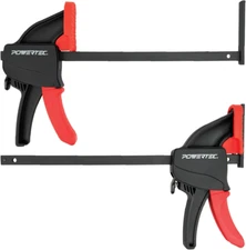 POWERTEC 2 PK Tracksaw Track Guide Rail Clamp, 8-3/4 Inch Quick Release Clamp...