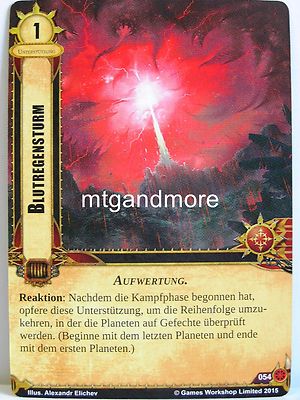 Warhammer 40000 Conquest LCG - 1x #054 Blutregensturm - Zerfetzen und Verbrennen