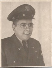 Handsome US Army Soldier Man Portrait Militaria WW2 1940s Vintage Photo