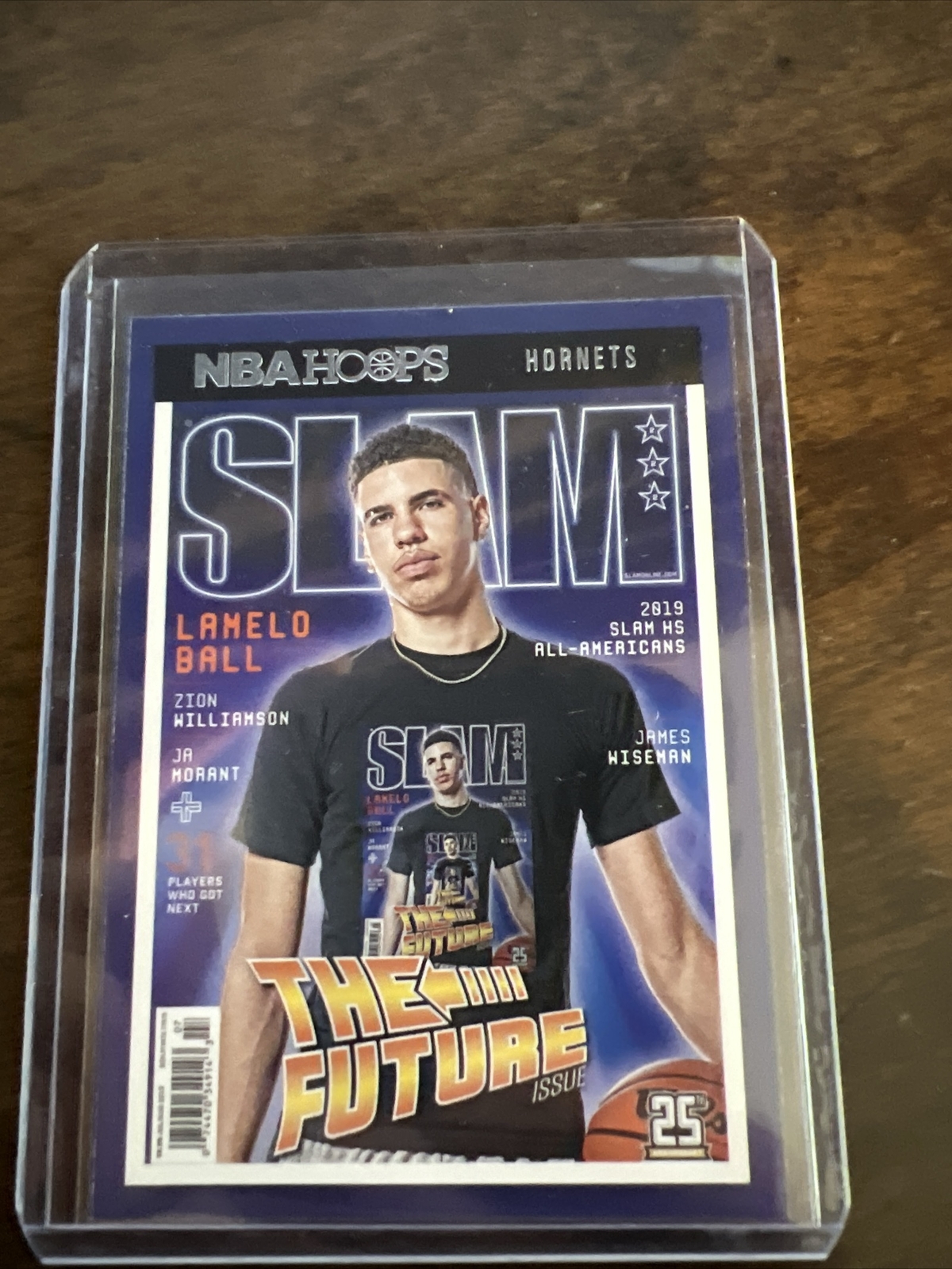 2021-22 Panini NBA Hoops LaMelo Ball Slam Magazine Insert #222