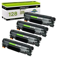 GREENCYCLE 4PK CE278A 78A Toner Cartridge Fits for HP LaserJet M1536dnf P1606dn