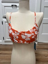 O'Neill Junior Reversible Oasis Surfside Revo Bralette Bikini Top Sz- L MSRP 39