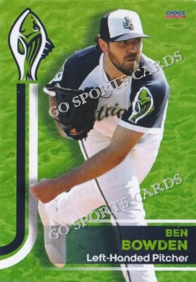 2024 Gwinnett Stripers Ben Bowden Braves RC Rookie Minor Baseball Card