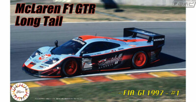自動車 McLaren F1 GTR Long Tail 1/24 1997 McLaren F1 Long Tail GTR Car with Full Engine Detail