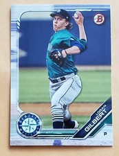 LOGAN GILBERT  BOWMAN   BASEBALL ROOKIE CARD $$. rookie card picture