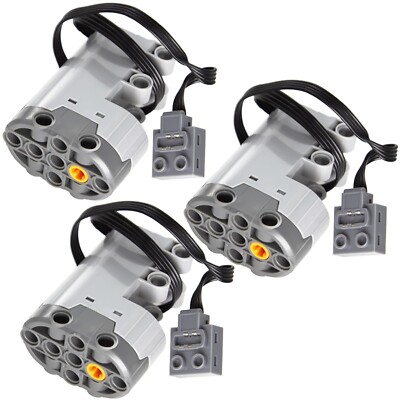 Technic Power-Functions Servo-Motor 88004 (3 Piece) Compatible with Lego-Motor M
