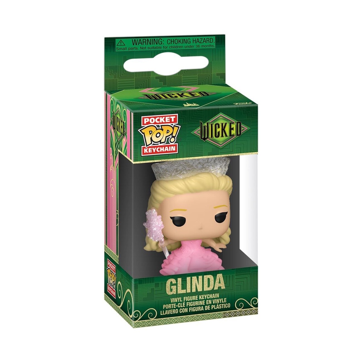 Funko Pocket Pop Keychain Wicked Glinda (Good Witch) Figure