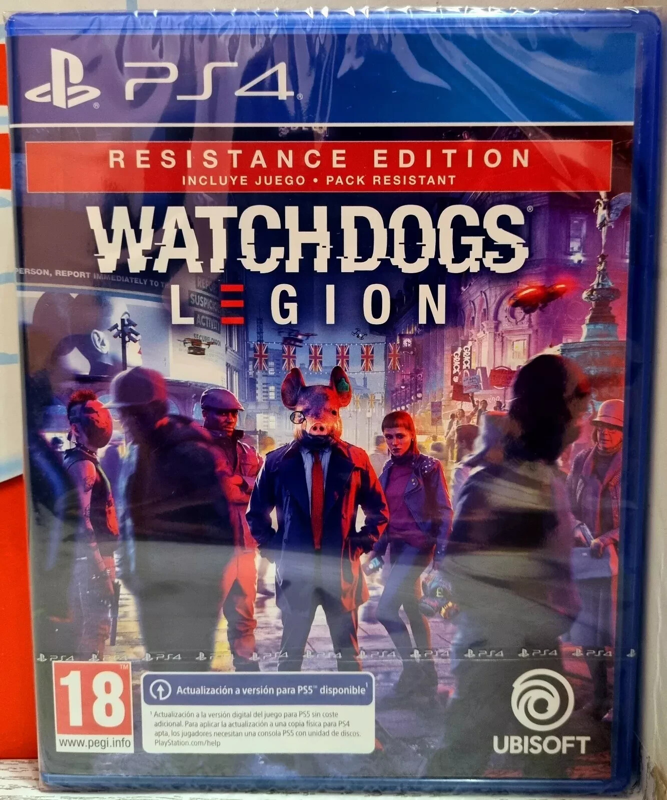 WATCH DOGS: LEGION RESISTANCE EDITION PS4 ➠ PS5 ACTION EU CON ITALIANO NUOVO