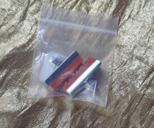 ONE set of Sunlite Bicycle Brake Pads-Bolt On-for alloy or steel rims