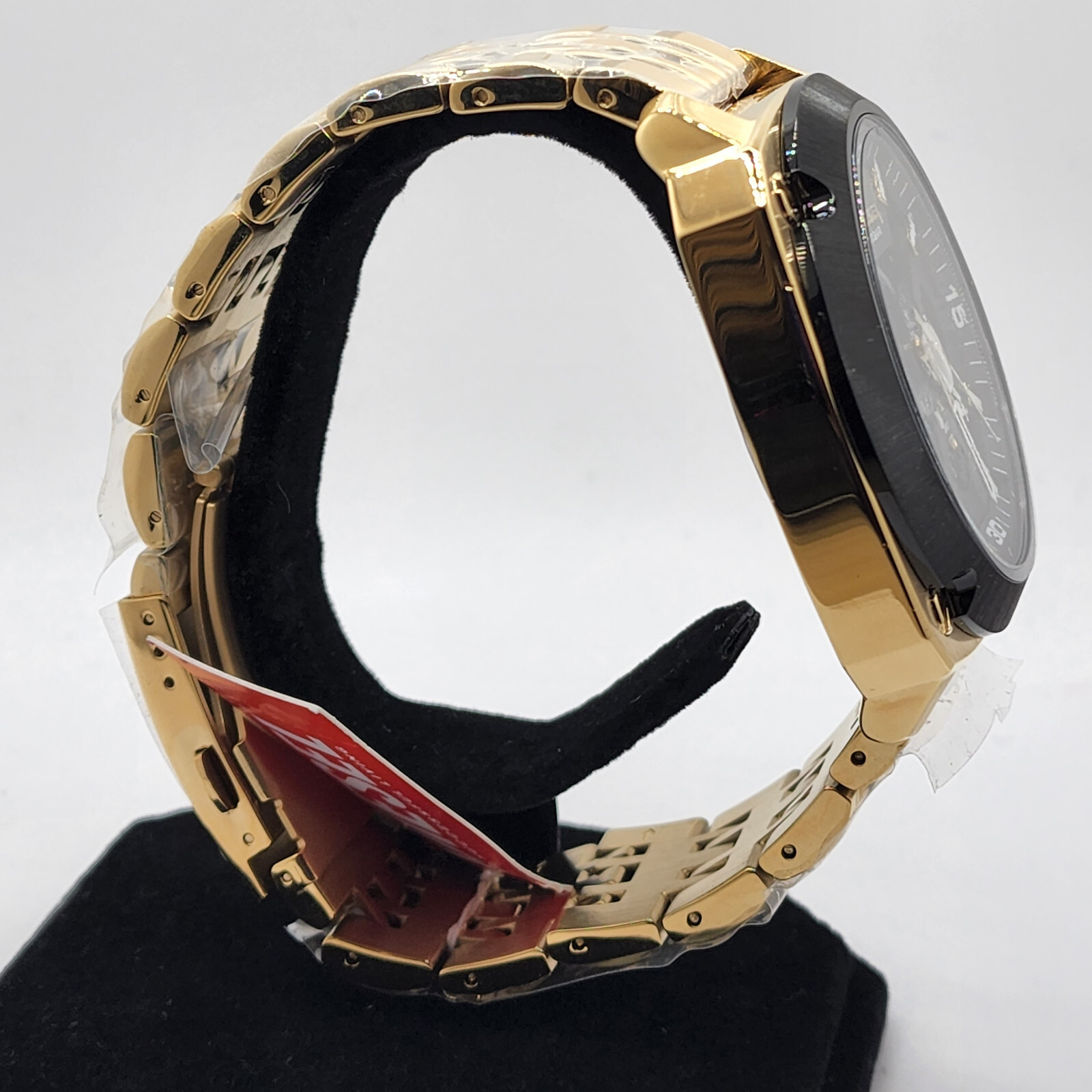 NEW AUTHENTIC DIESEL MEN'S WATCH BAMF CHRONOGRAPH GOLD BLACK DZ7378