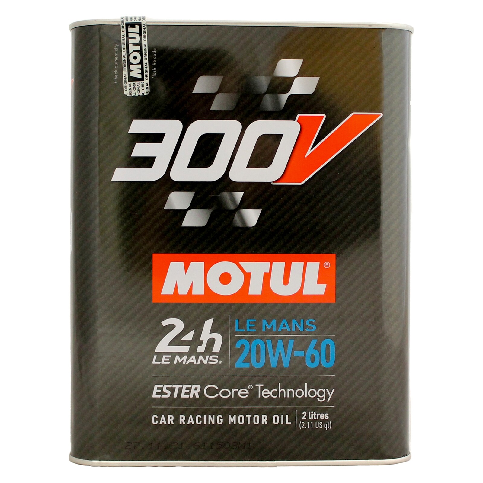 Motul 300V Le Mans 20w-60 Synthetic Ester Technology Racing Engine Oil - 2L
