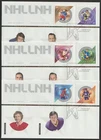 Canada #2017, NHL All-Stars, Hockey, Set of 3 Official First Day Cover, FDC 2004