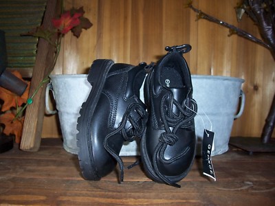 GEORGE TODDLER DRESS SHOES SIZE 7 BLACK EASTER SHOES CASUAL FORMAL PAGEANT NEW