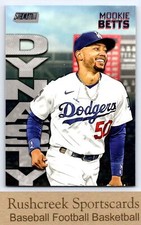 2022 Stadium Club #5A Mookie Betts Dodgers Dynasty and Destiny