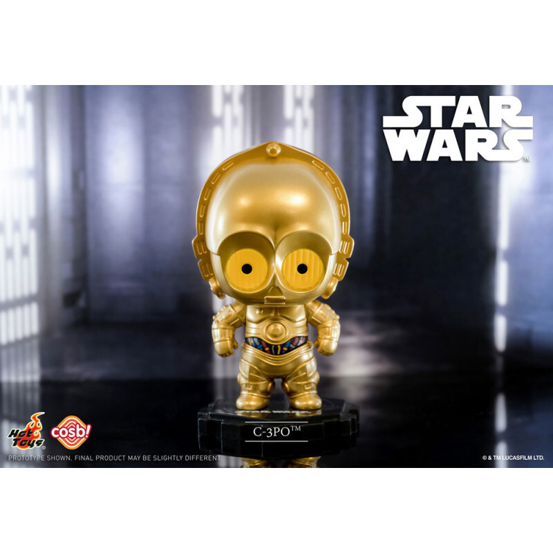 Figurine C-3PO Cosbi Star Wars 8 cm idéale pour décorer votre bureau