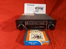 Autoradio  VOXSON GN 108 vintage SONAR STEREO 8 boccanera + cassette + manuali