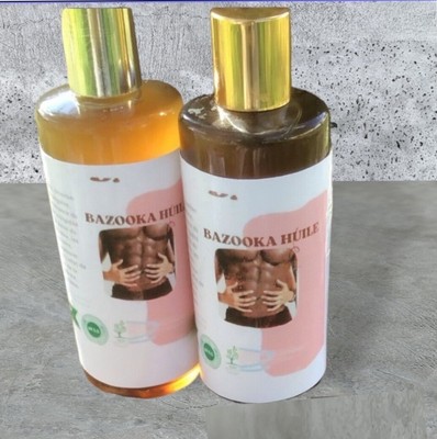 Huile BAZOOKA Oil 100x - Crème Naturelle Pour Grossissement Et Allongement Du Pénis, 100% Naturel