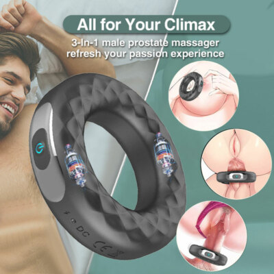 Vibrating-Cock Ring Rechargeable Adjustable Silicone Penis Rings Sex Toy-for Men | eBay Vibrating-Cock Ring Rechargeable Adjustable Silicone Penis Rings Sex Toy-for Men | eBay