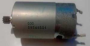 9 ZAHNGETRIEBE 030 DN548504 7,2 V MOTOR *30