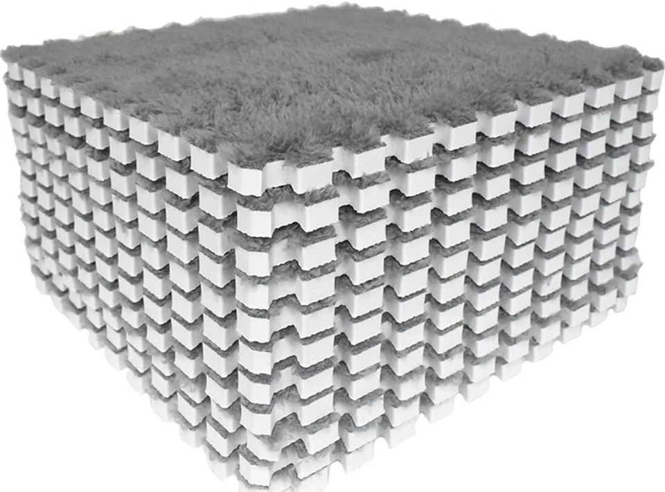 Alfombras mullidas baldosas protectoras para el suelo colchoneta para ejercicios Foto 2 de 4