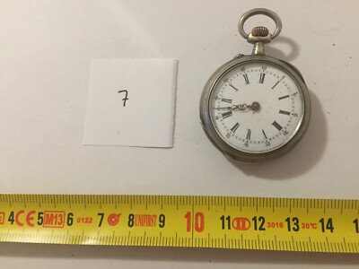 Petite Montre à Gousset Ancienne En Argent - Modèle Vintage, Occasion - Accessoire élégant Et Historique