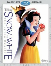 Disney SNOW WHITE  and the Seven Dwarfs WITH SLIP COVER.., BR+DVD+Digital Code  
