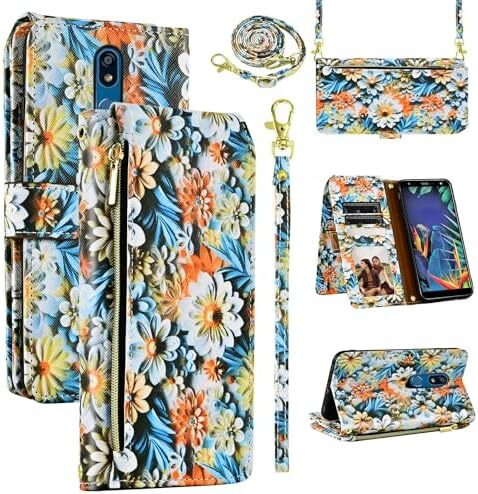 Wallet Case for LG K40/K12 Plus/X4 2019/Solo LTE/Xpression Plus 2/Harmony 3 with