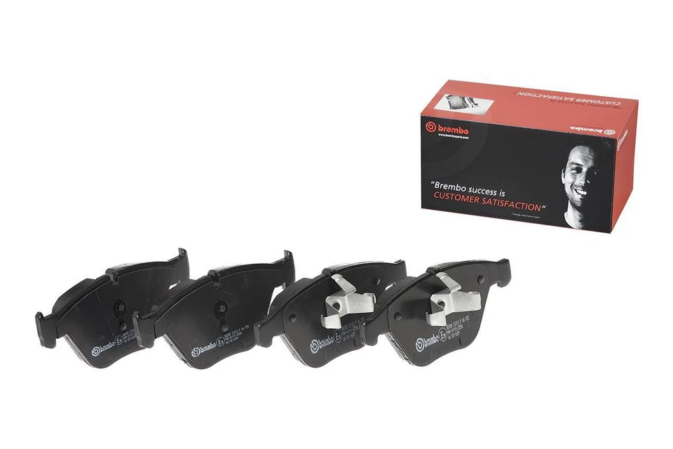 Juego de pastillas de freno de disco delanteras Brembo P06055 Low-Met para BMW X1 2013-2015 Foto 3 de 4