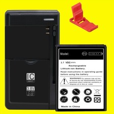 1520mAh Battery Universal Portable Charger Bracket f Alcatel GO FLIP V 4051S USA