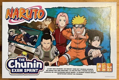 Naruto / Chunin Exam / Sprint Cartamundi / Spiel Brettspiel ab8 / 2bis4 Spieler