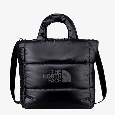 New THE NORTH FACE PLUMPY TOTE BAG LARGE NN2PQ60J BLACK TAKSE | eBay