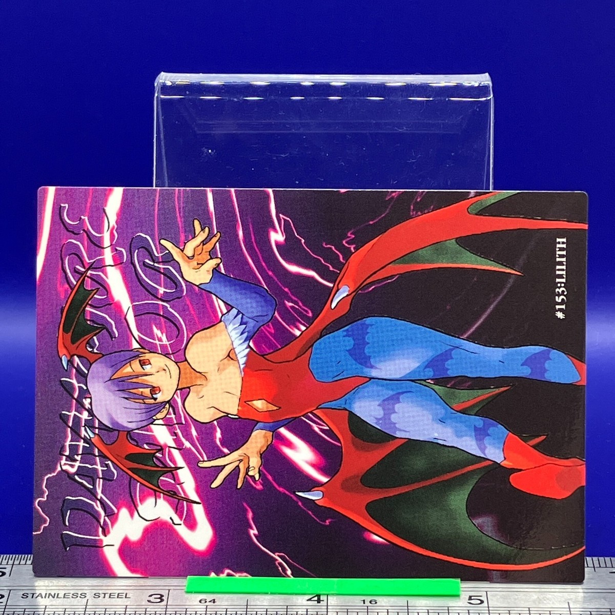 Lilith Vampire Savior Carddass Masters TCG CAPCOM Game Card