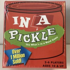 In a Pickle Mini Version Fun Family Word Card Game by Gamewright New Sealed
