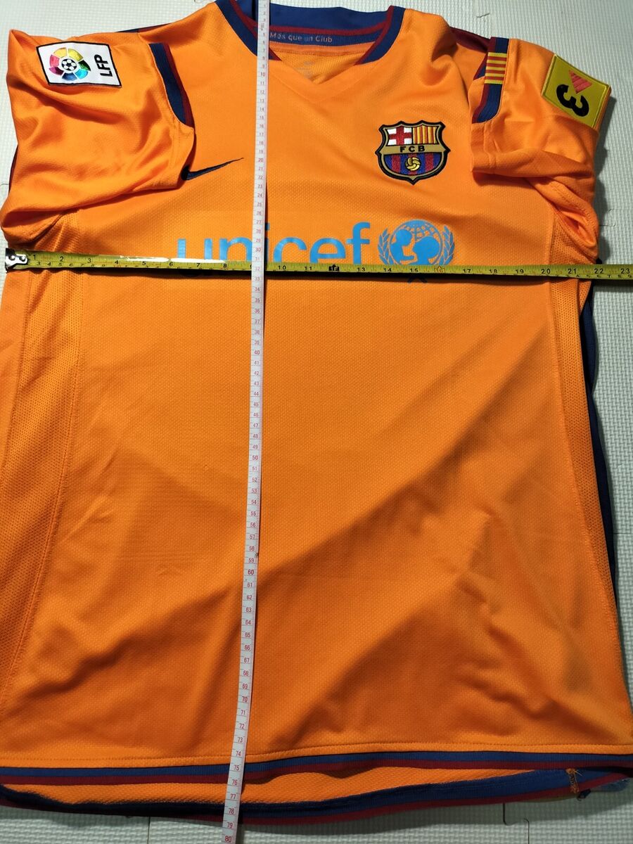 Ronaldinho 10 L FC Barcelona 2007 08 Home Third 2Jerseys Set Ronaldinho 10 L FC Barcelona 2007 08 Home Third 2Jerseys Set