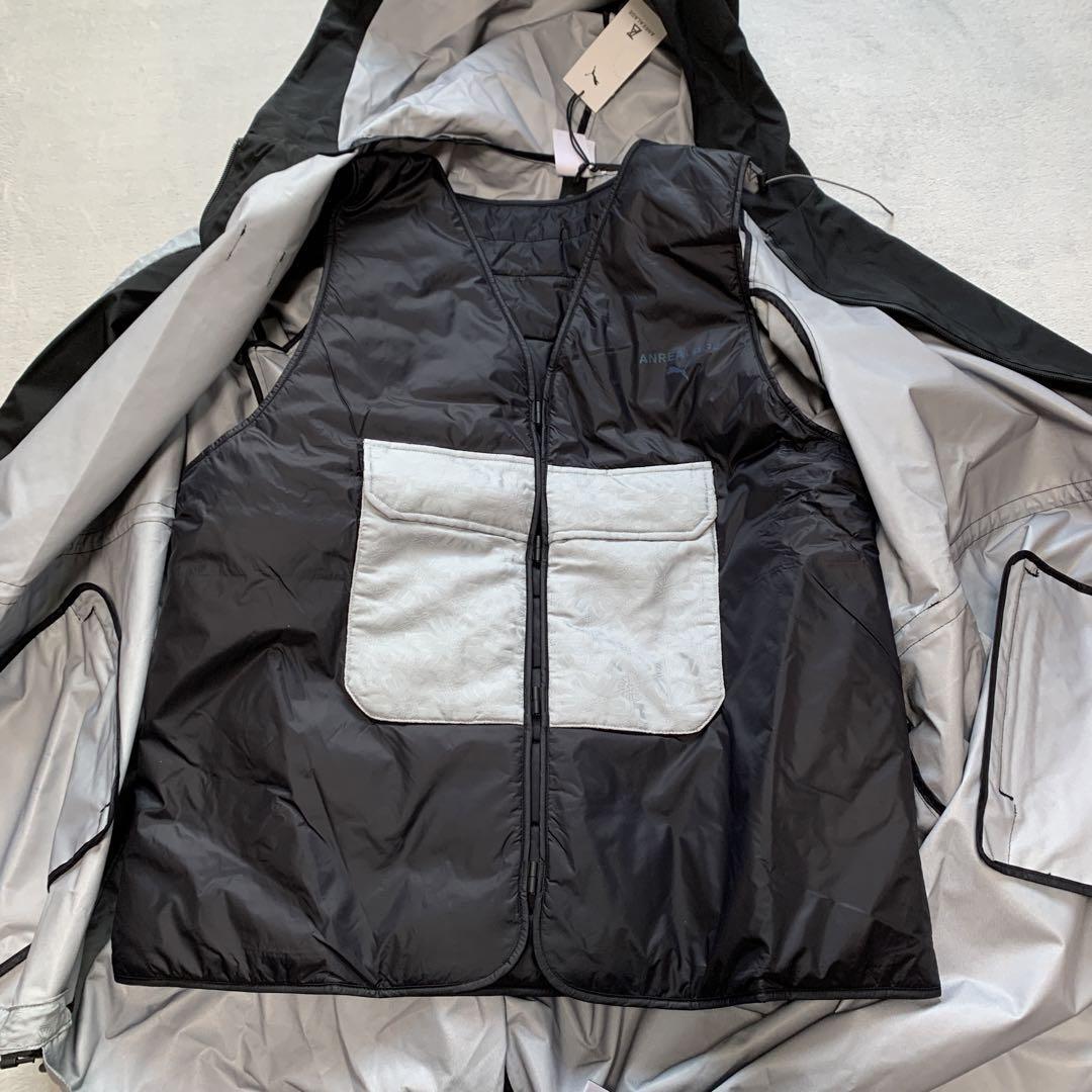 Puma X Anrealage 2-in-1 Long Coat US M Unique Design New Puma X Anrealage 2-in-1 Long Coat US M Unique Design New