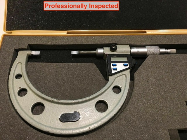 Ratchet Stop 1-2/" Mitutoyo 122-126 Blade Micrometer