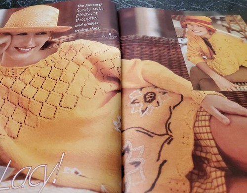 Y18 FAMILY CIRCLE KNITTING FACILE PLUS RIVISTA ALL'UNCINETTO, PRIMAVERA/ESTATE 1999 - Foto 4 di 12
