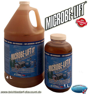 MICROBE LIFT  SUPER START Hochleistungs Bead Koi Teich Filter Bakterien 1 Liter