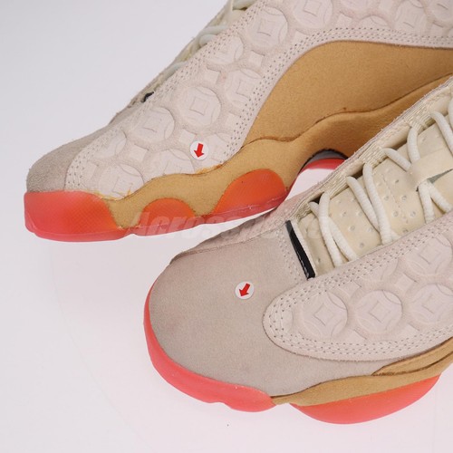 Nike Air Jordan 13 Retro CNY GS VAMP STAINED EXCESS GLUE Kids US4Y CW4683-100 - Picture 3 of 5