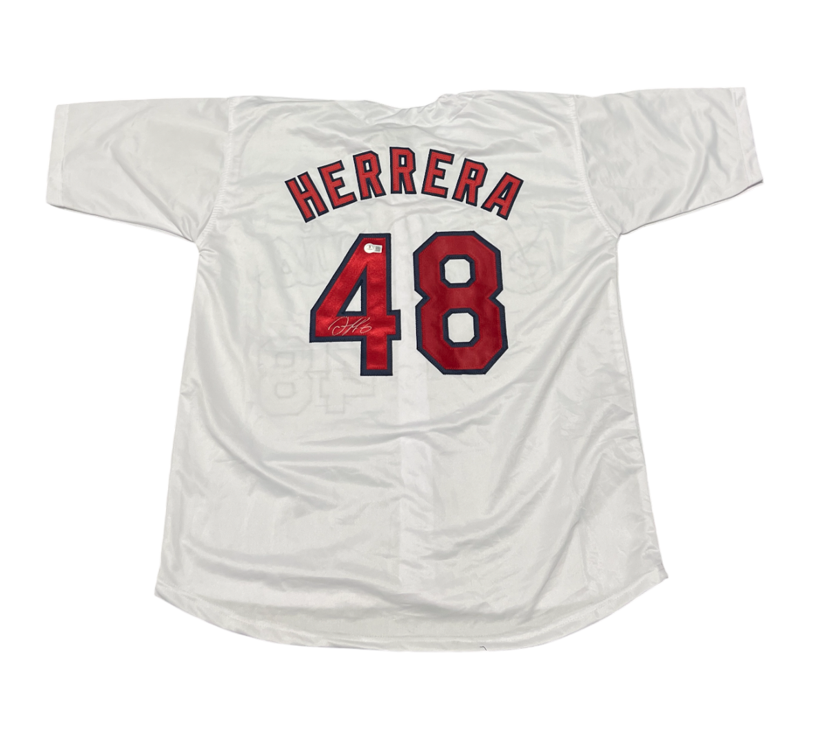 Ivan Herrera Signed St Louis Cardinals Custom Jersey Beckett