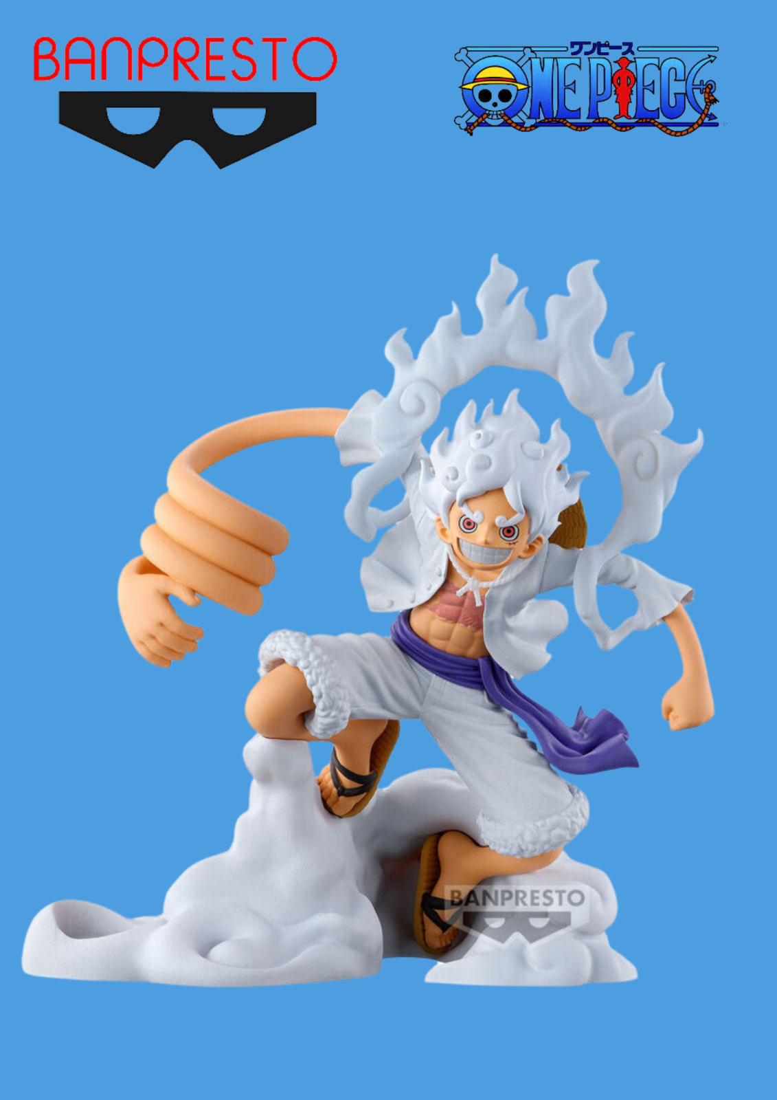 One Piece Monkey D. Luffy Gear 5 Figure 10 cm  PREORDER