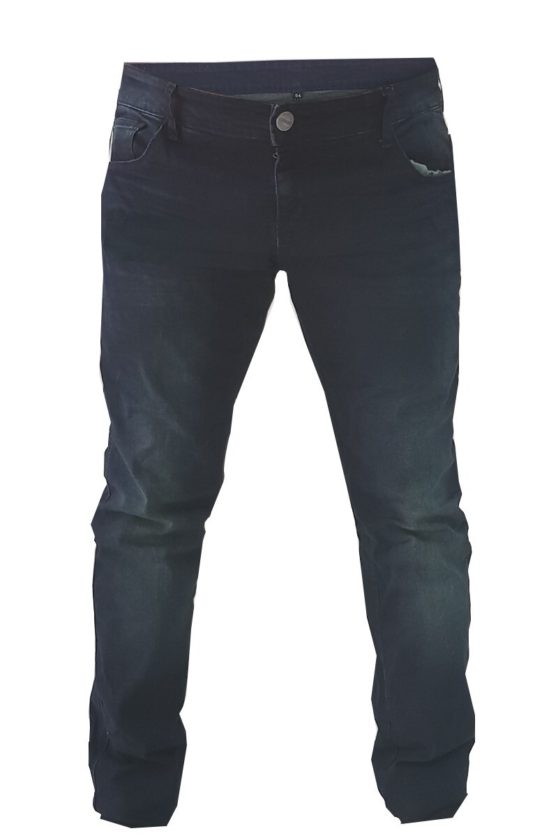 Pantaloni moto Uomo Jeans Denim Blu Protezioni Omologate in ITALIA Aramide