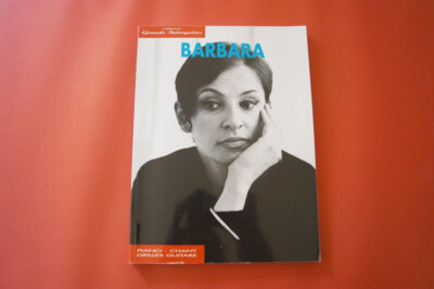 Barbara - Grands Interpretes .Songbook Notenbuch .Piano Vocal Guitar PVG