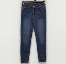 Aeropostale High Waisted Jegging Blue Jean Denim Womens Size 6 Short