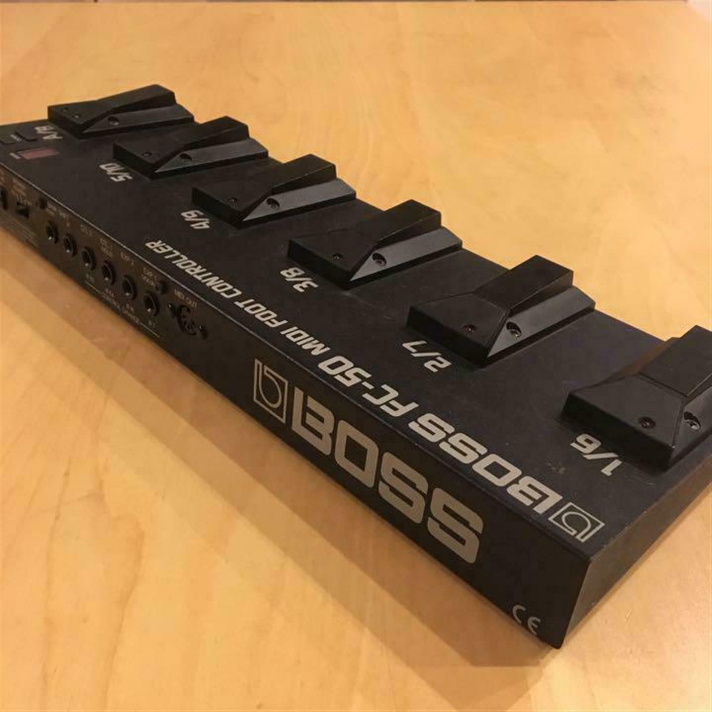 Afrika Fugtig Watt BOSS FC-50 MIDI FOOT CONTROLLER Working | eBay