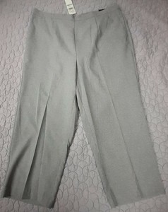 alfred dunner grey pants